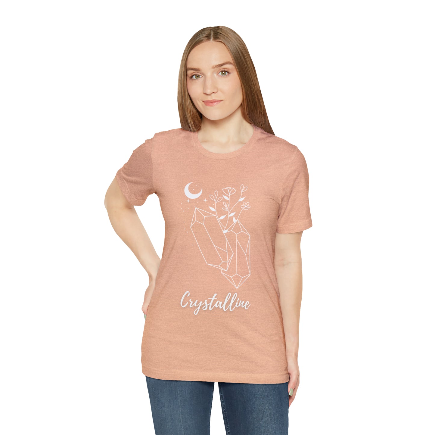 Crystalline Shirt Unisex Jersey Short Sleeve Tee