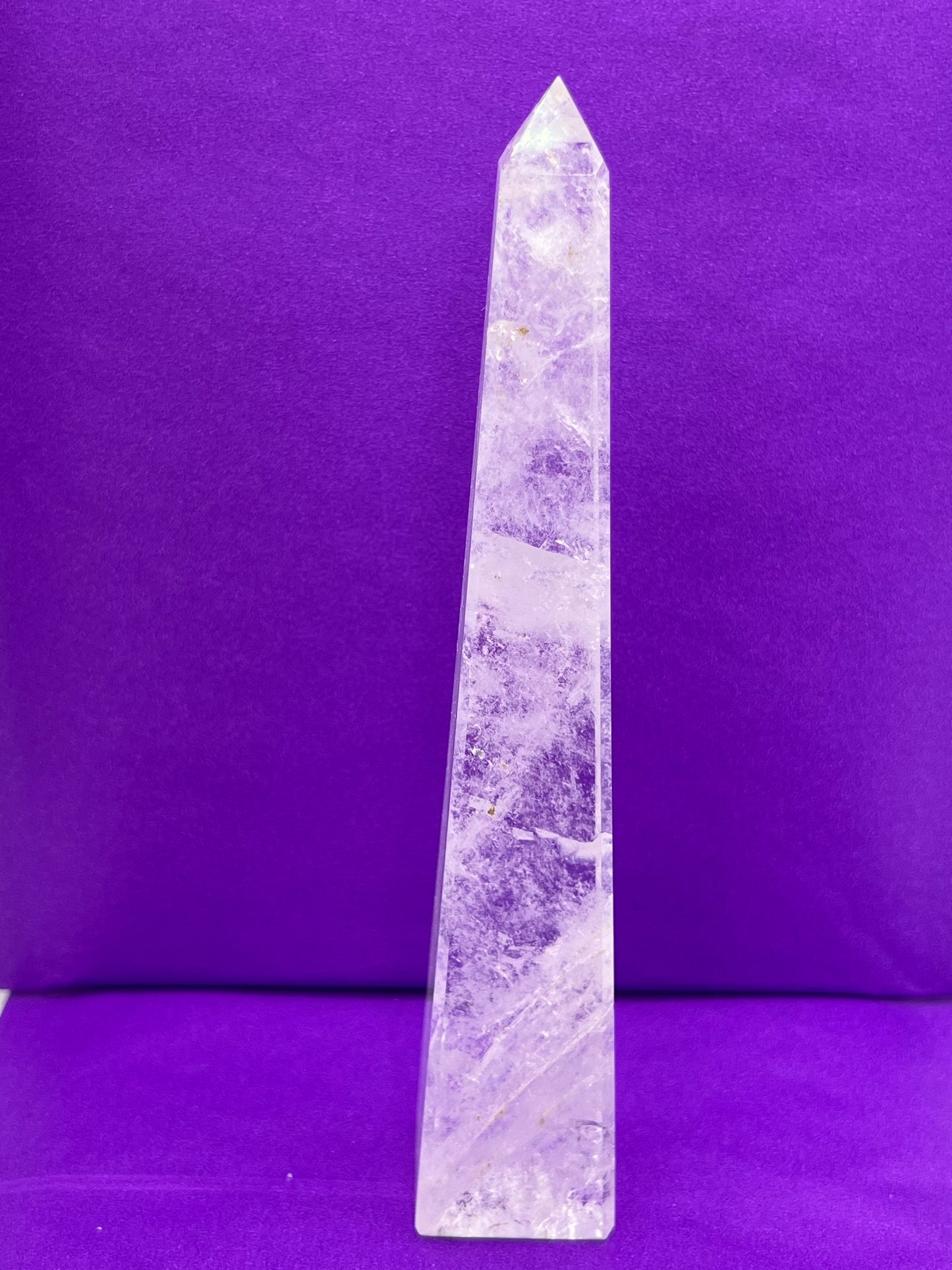 Clear Quartz Obelisk (B40)