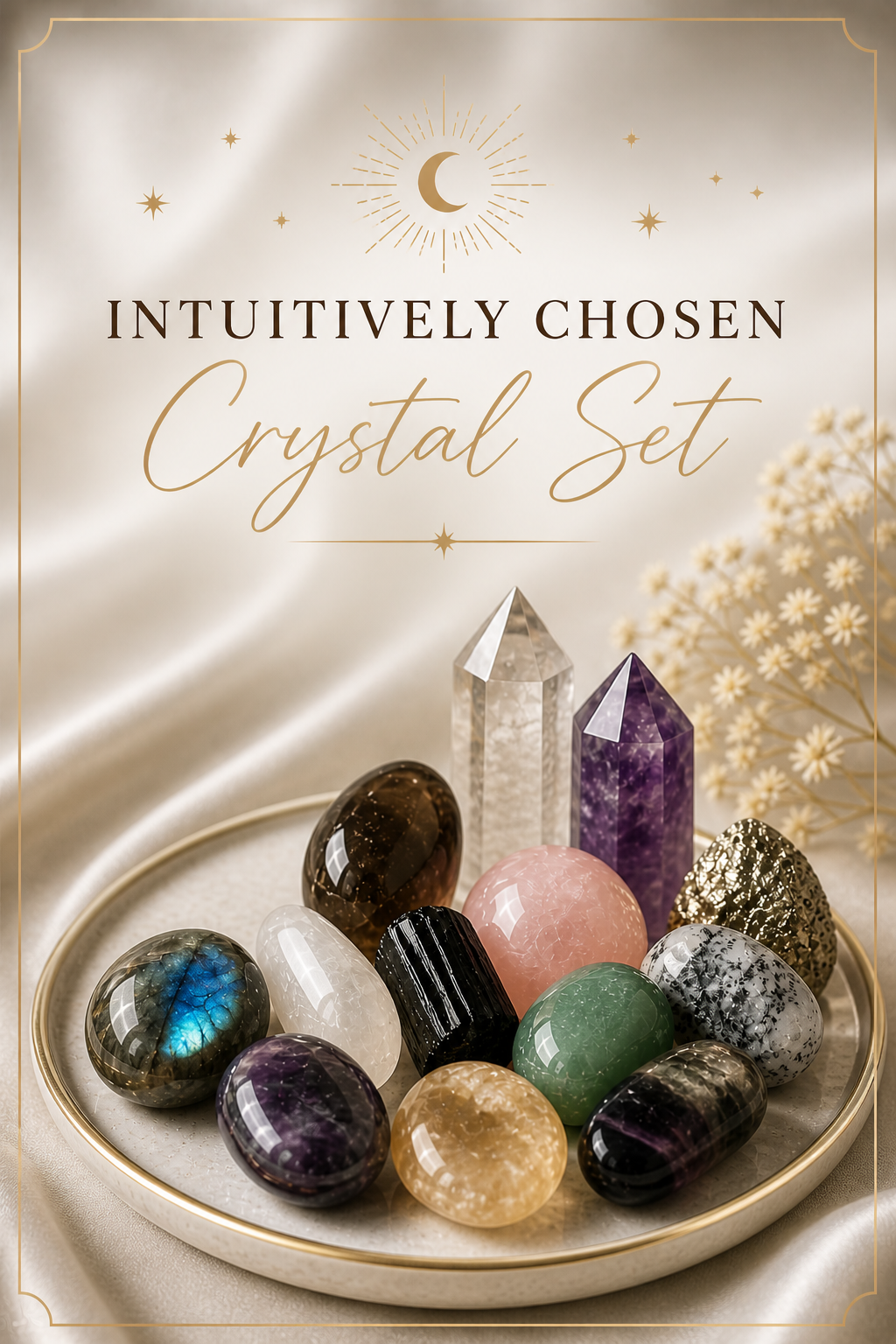 Intuitively Chosen Crystal Set —$70