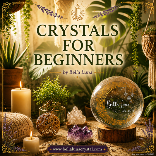 Crystals for Beginners PDF Guide | Crystal Meanings, Crystal Safety & Spiritual Starter Guide