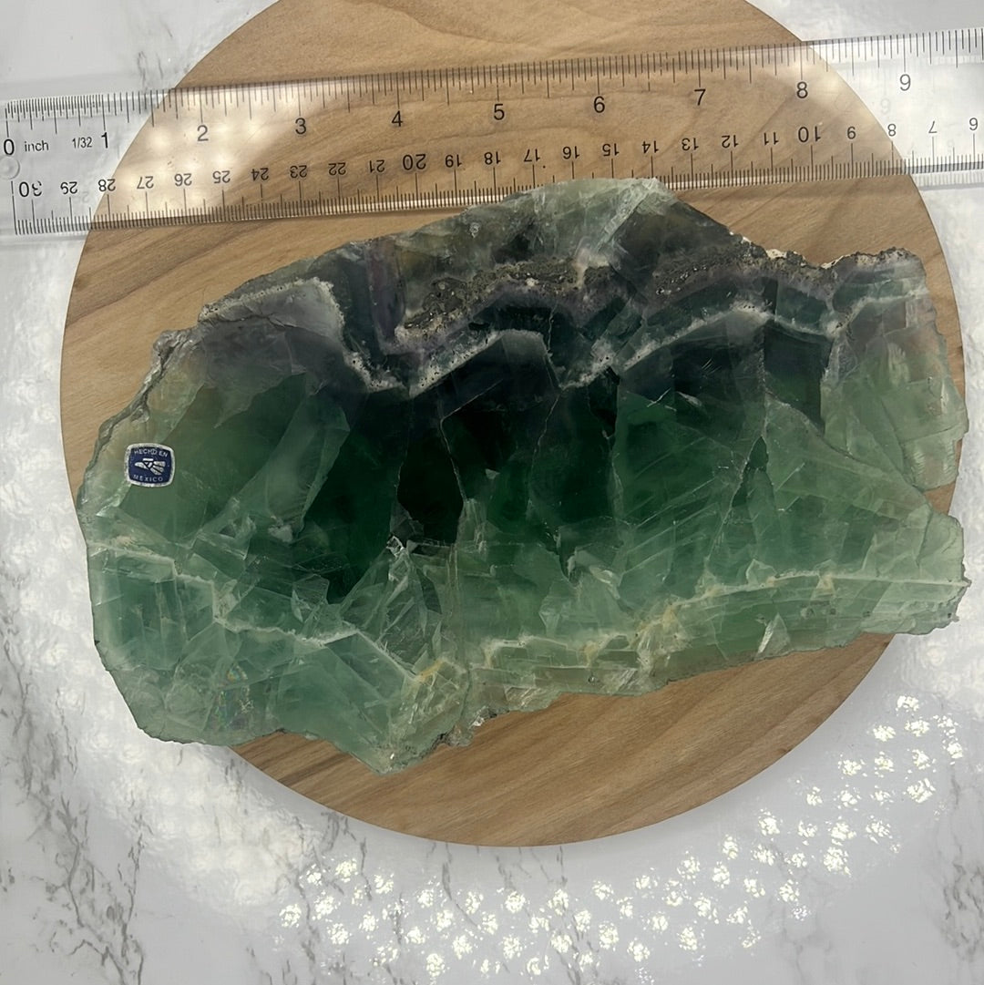 Fluorite Display Specimen with Stand (B137)