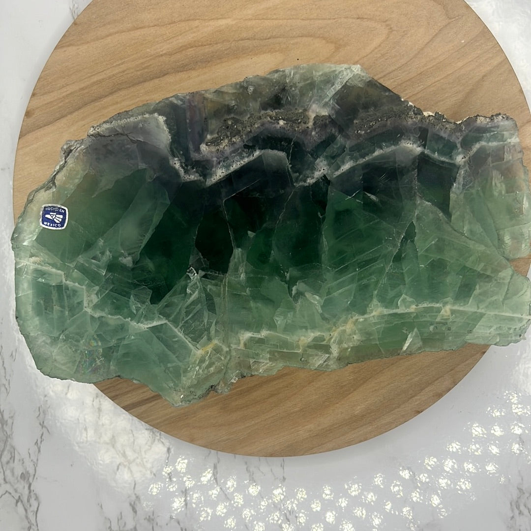 Fluorite Display Specimen with Stand (B137)