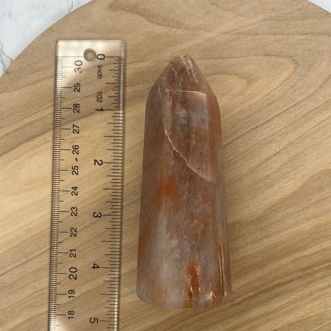 Hematoid Quartz Tower “Fire Quartz” (R28)