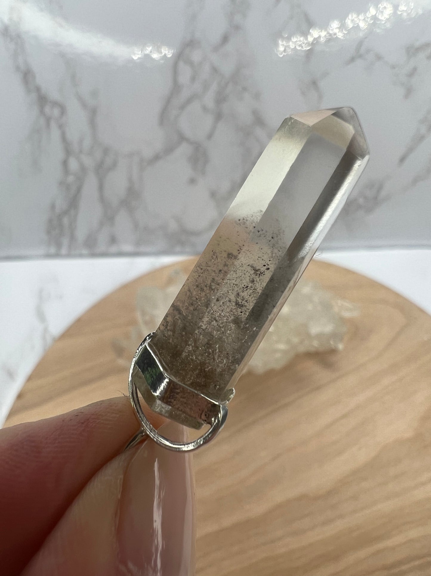 Garden Quartz | Included Quartz Pendant (F35)