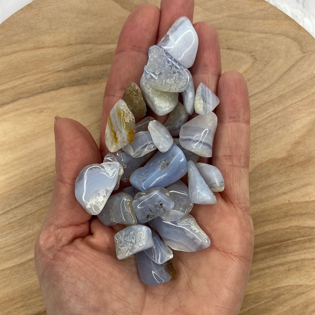 Blue Lace Agate Tumble