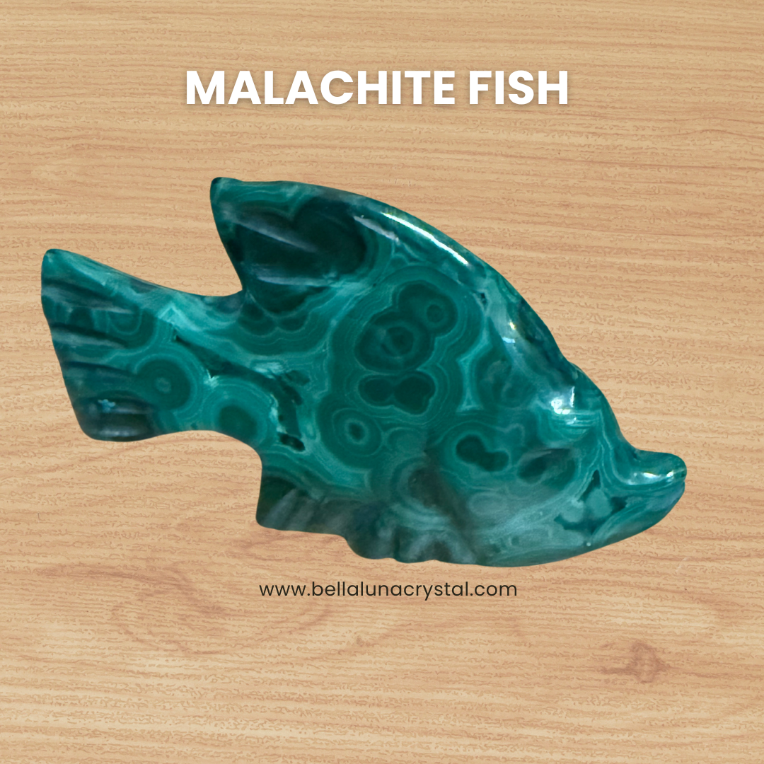 malachite-fish-carving-close-up
