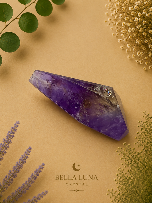 Ametrine Crystal | Amethyst & Citrine Quartz Specimen | Bolivia | R40