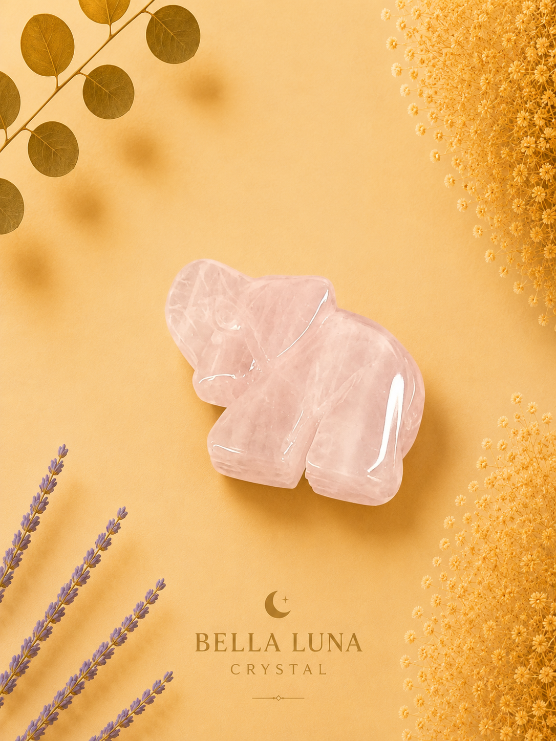pink-quartz-elephant-figurine