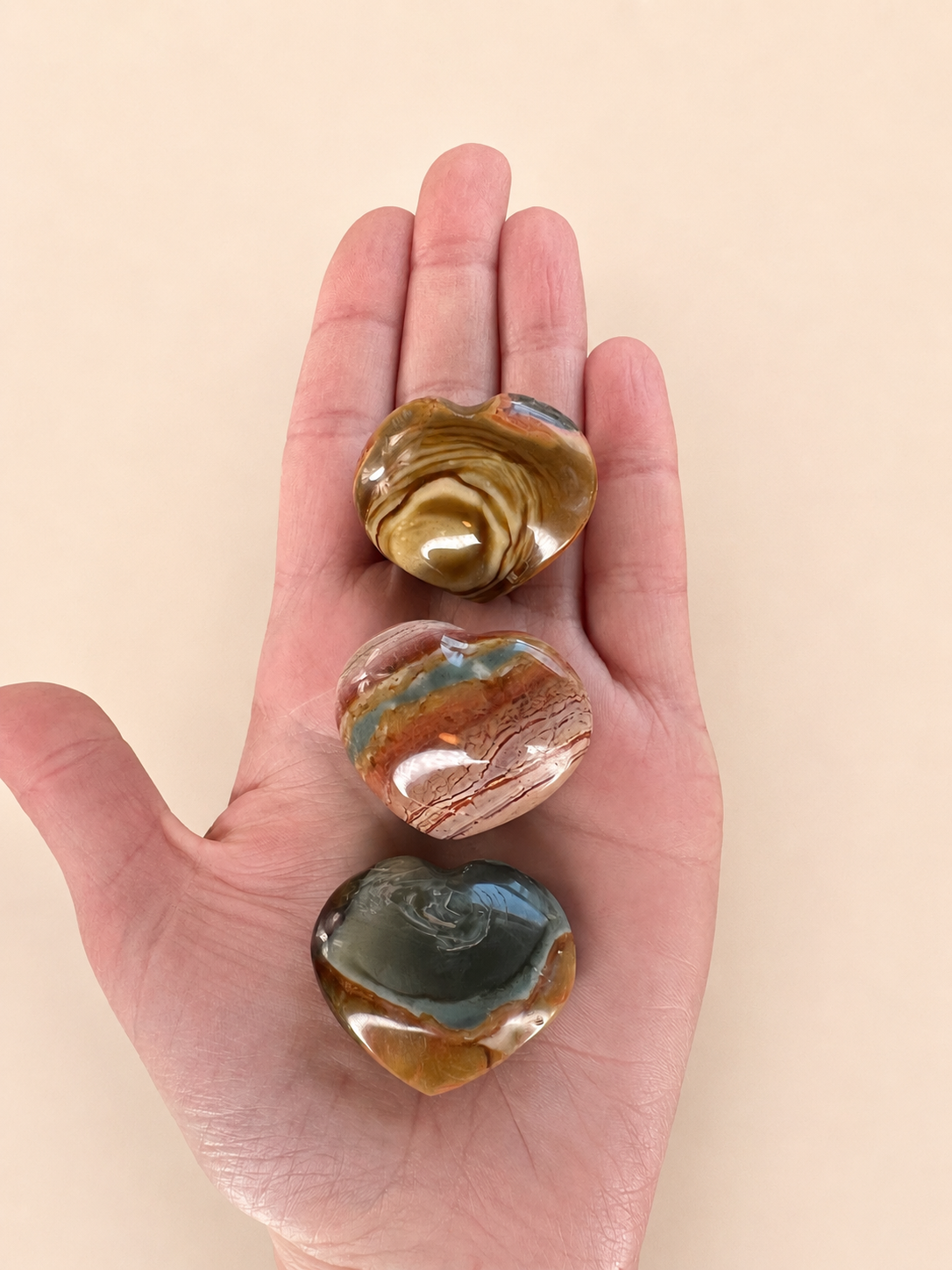 polished-polychrome-jasper-heart