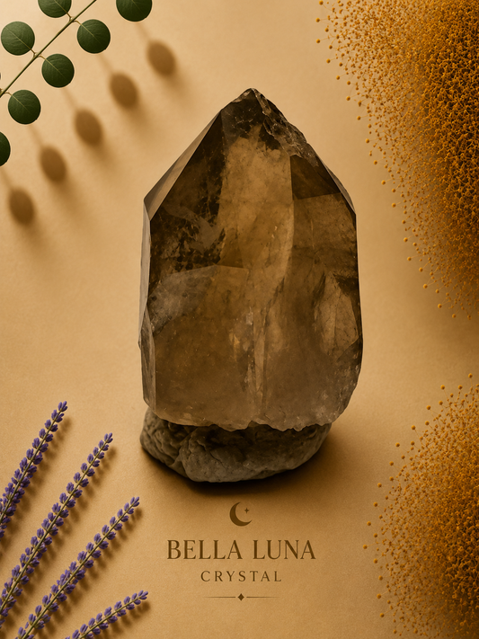 smoky-quartz-cluster-