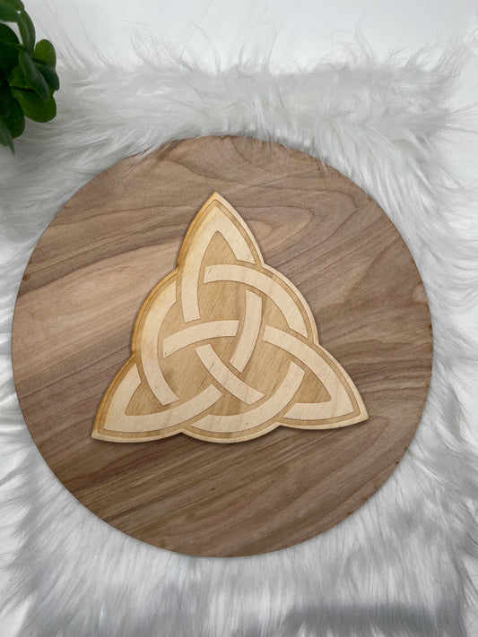 Triquetra Crystal Grid Board