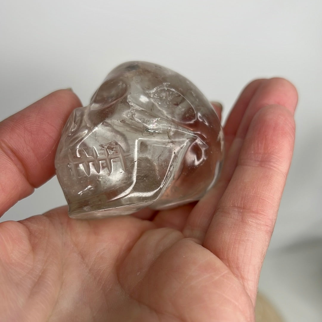 Clear Quartz Skull (E40)