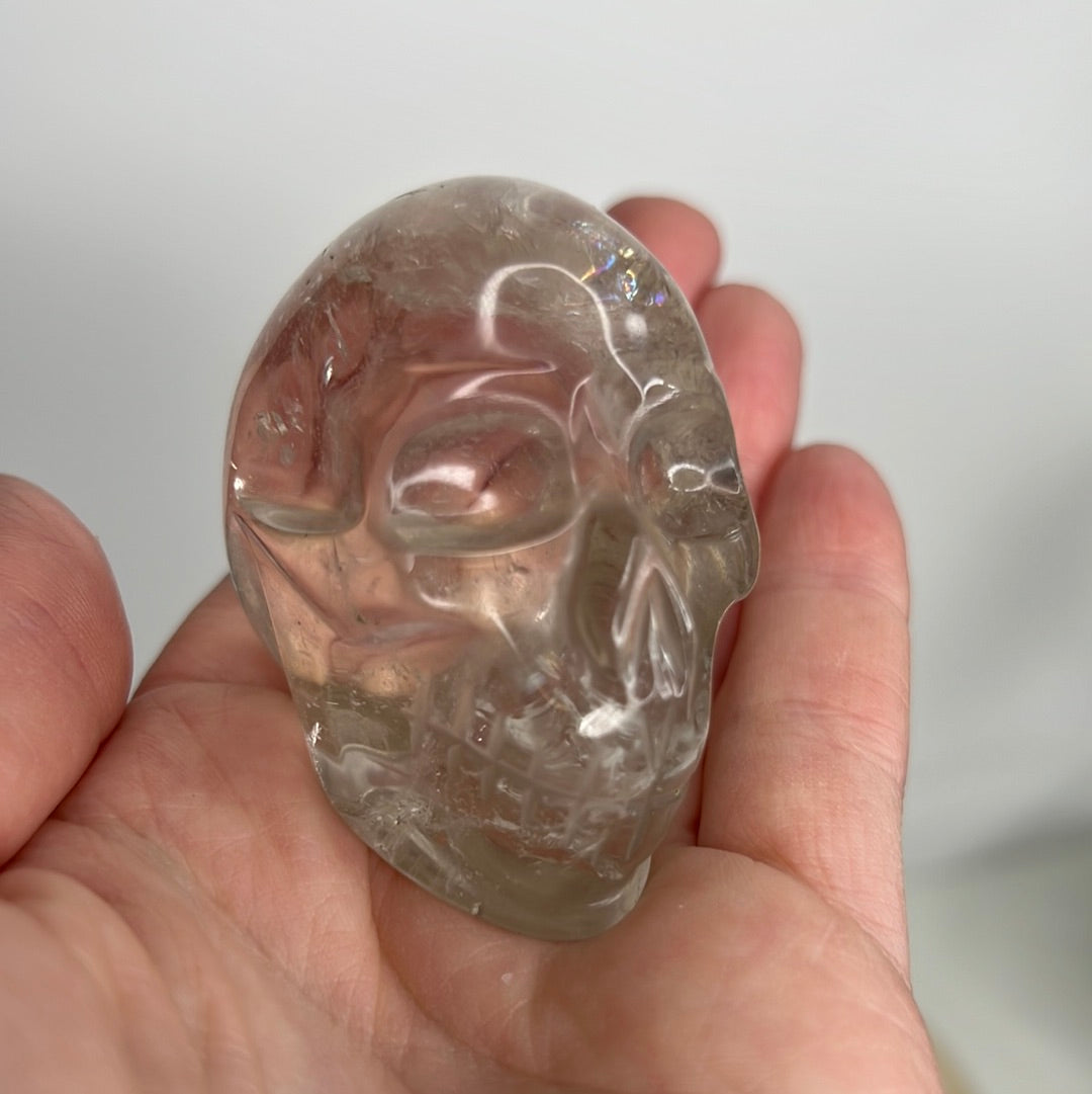 Clear Quartz Skull (E40)