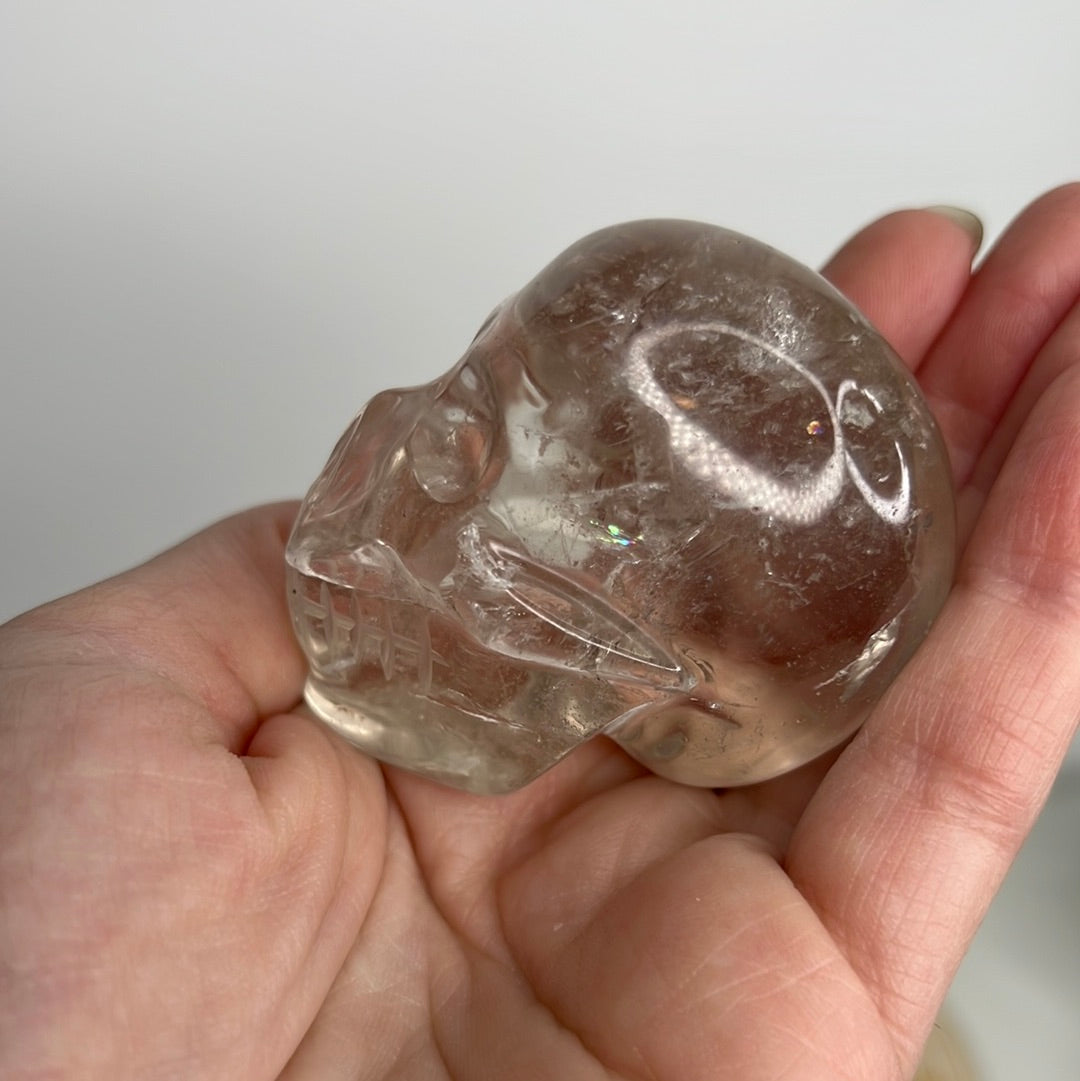 Clear Quartz Skull (E40)