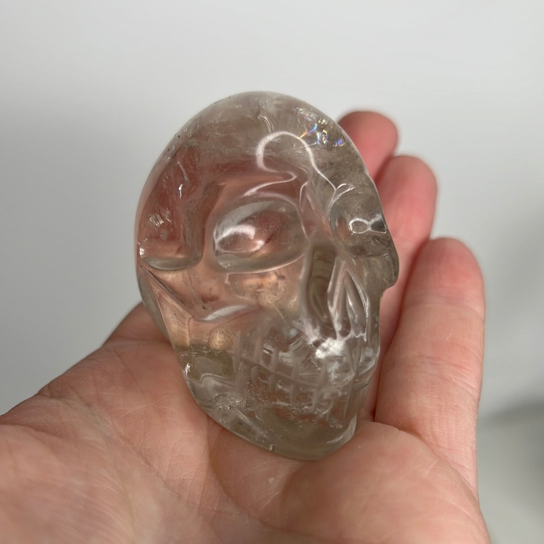 Clear Quartz Skull (E40)