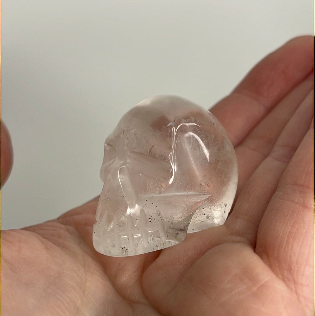 Clear Quartz Skull (EE20)
