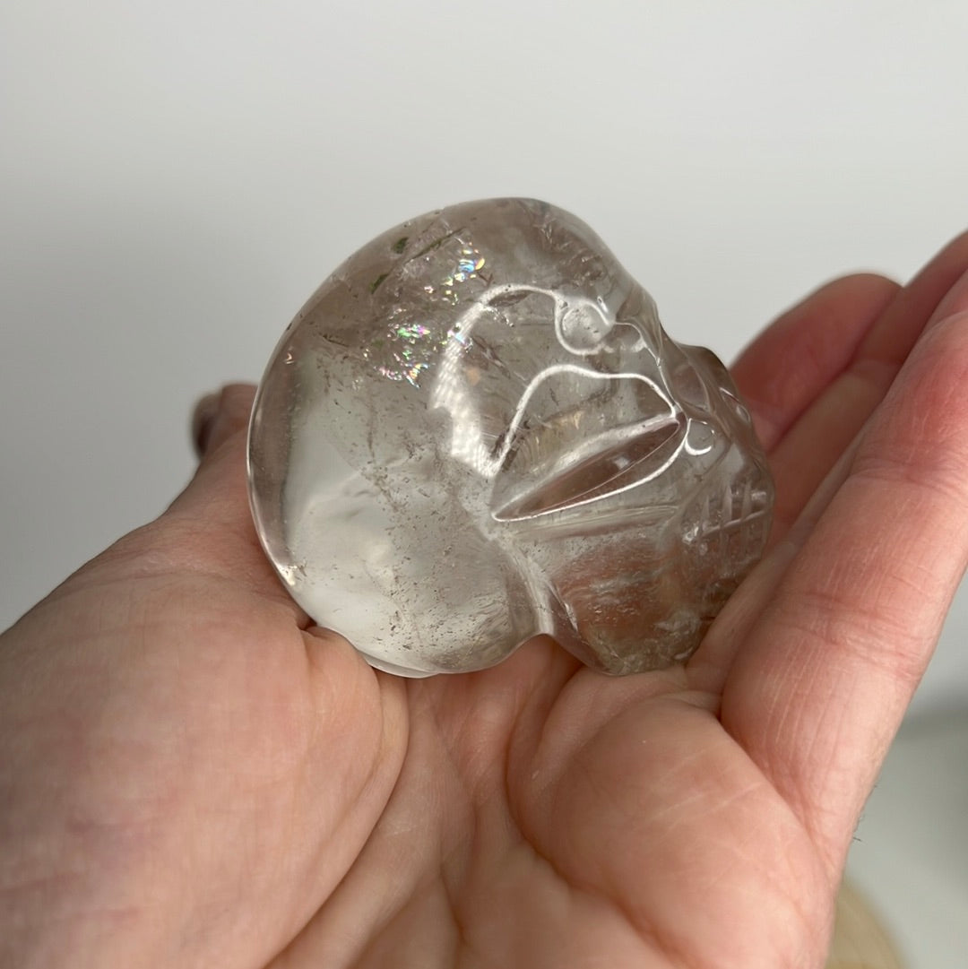 Clear Quartz Skull (E40)