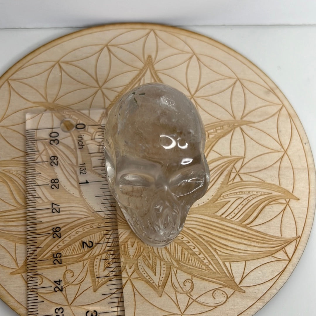 Clear Quartz Skull (E40)