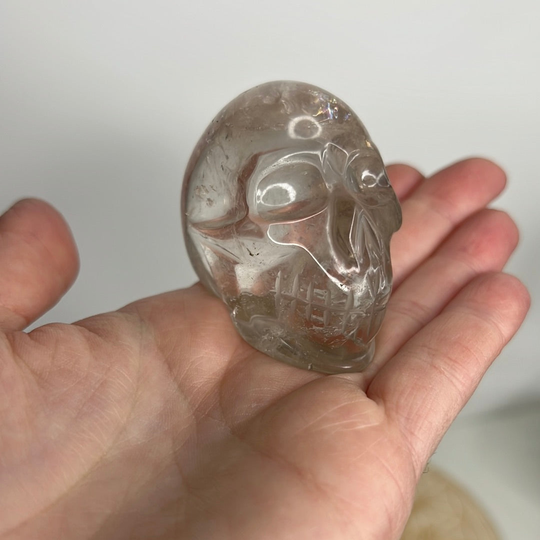 Clear Quartz Skull (E40)