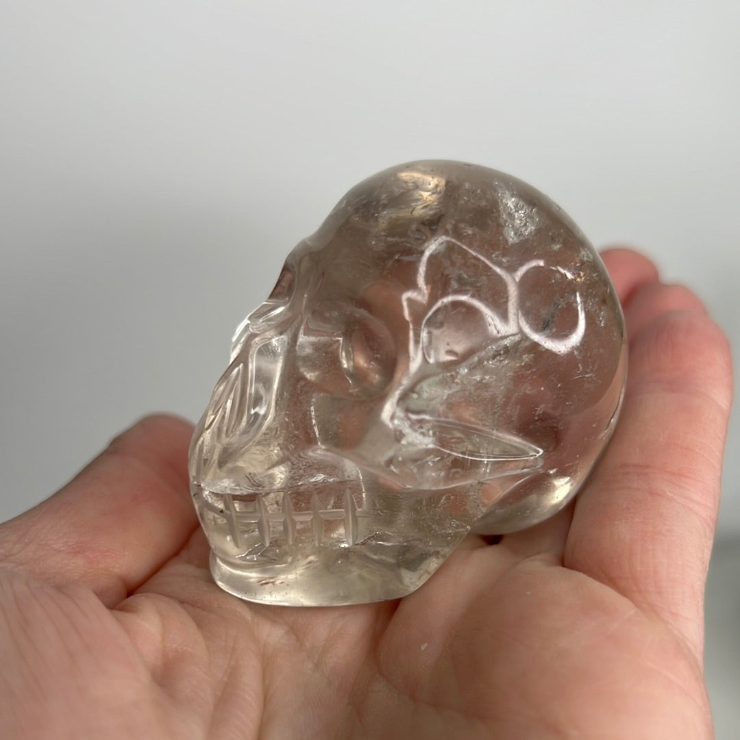 Clear Quartz Skull (E40)