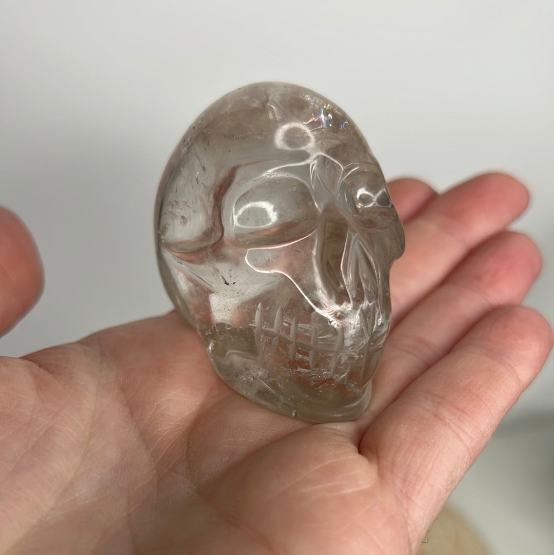 Clear Quartz Skull (E40)