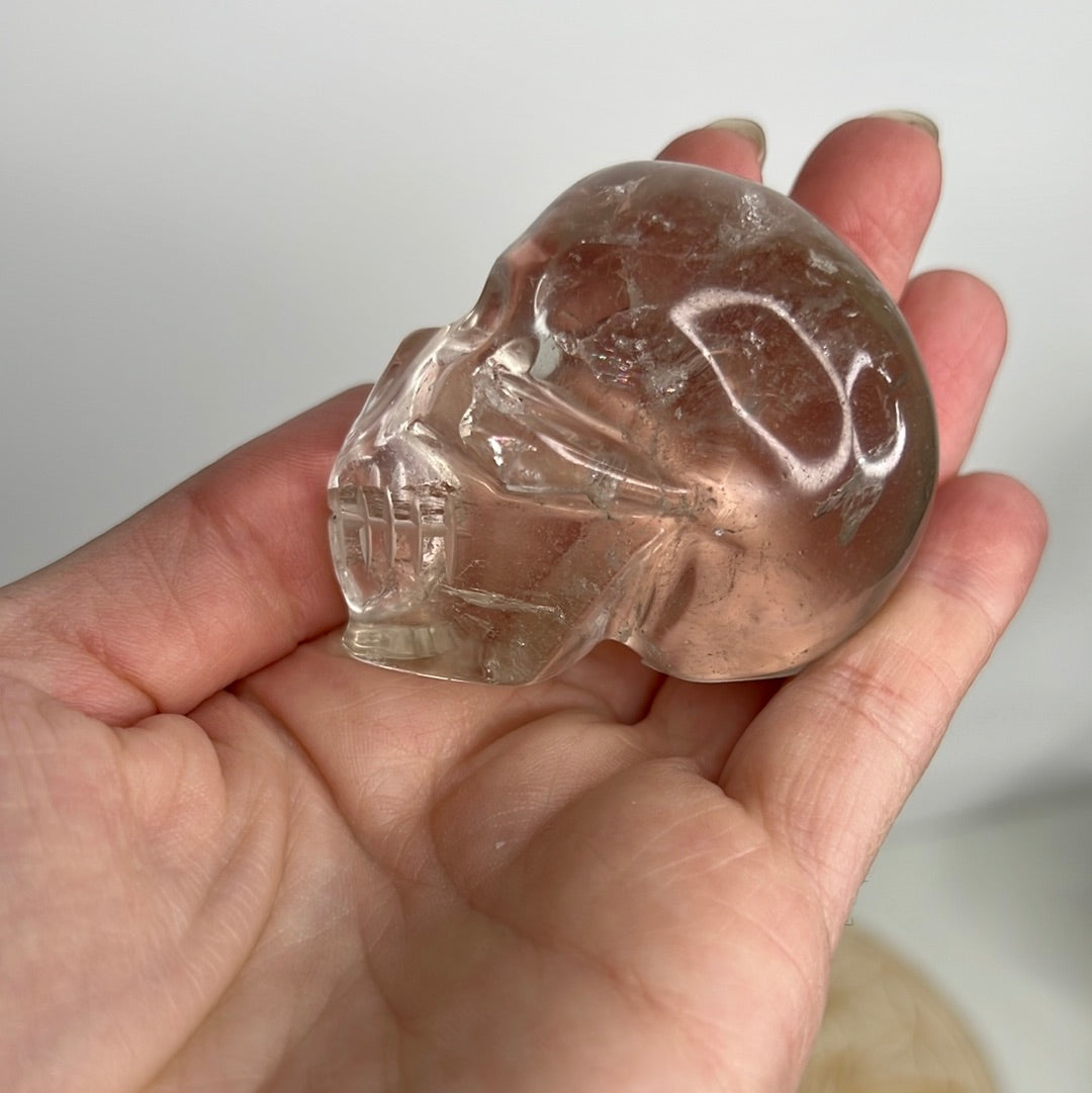 Clear Quartz Skull (E40)